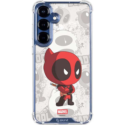 Marvel Deadpool Babypool Galaxy S25 Clear Case
